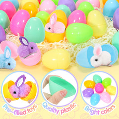 SevenQ hair clip usage on kids' hair during colorful Easter activities