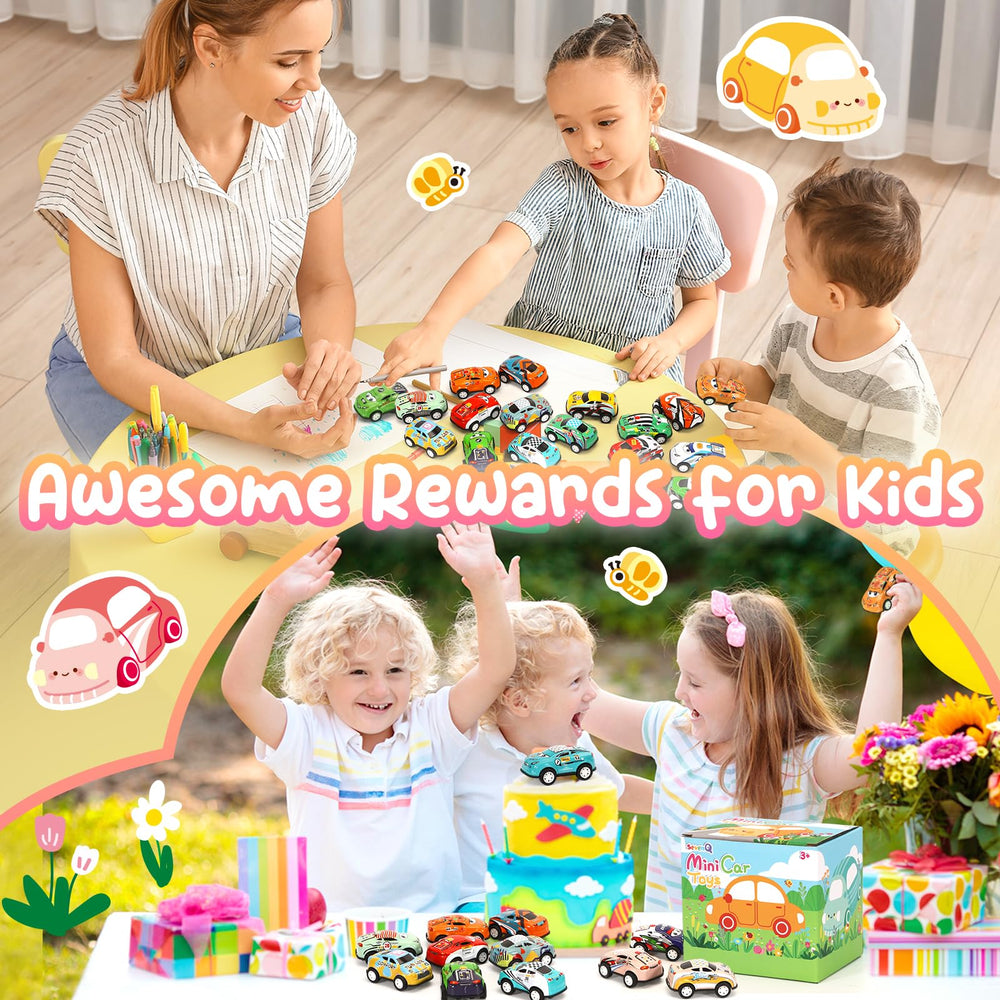 SevenQ party favors pack makes birthday celebrations more fun and memorable.