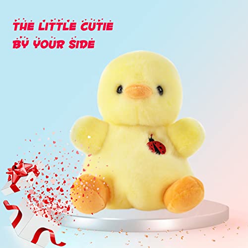 Sew Butiful duck plush soft material, gentle cuddle for kids.