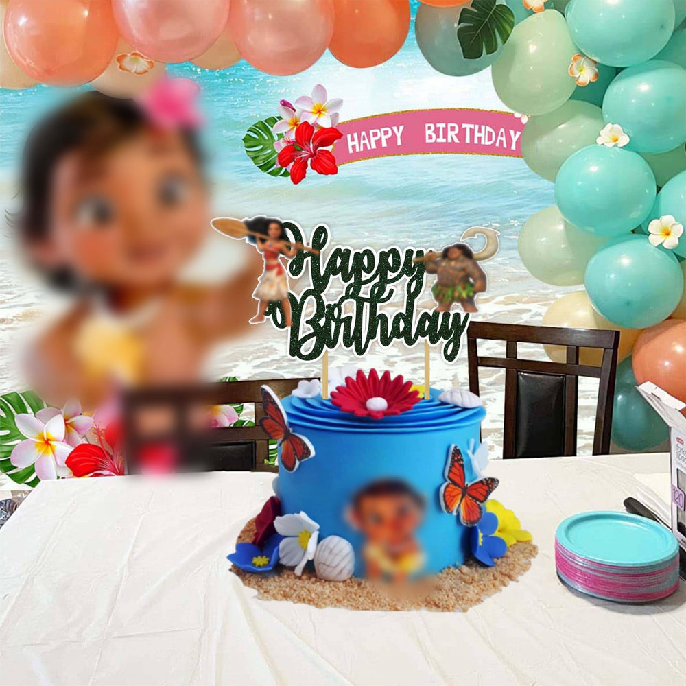 Mna topper on a cupcake for a cute party display.