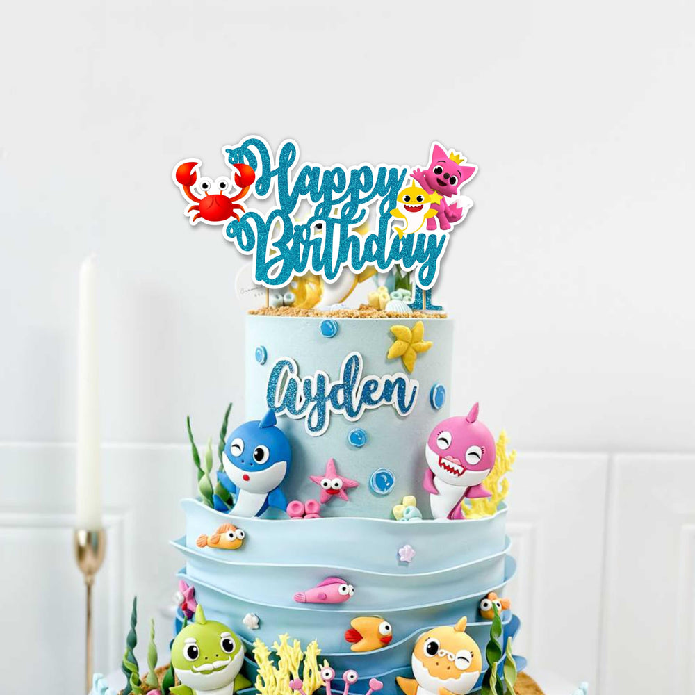 Seyal Reusable Cake Topper for future celebrations and keepsakes
