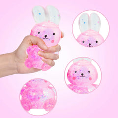 Sezua Sensory Educational Rabbit Toy—squeezable design supports finger flexibility.