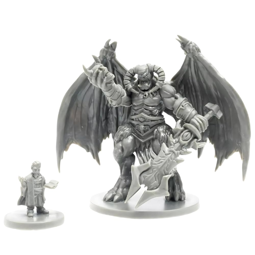 SFG Blacklist blue translucent banshee miniature with eerie glow