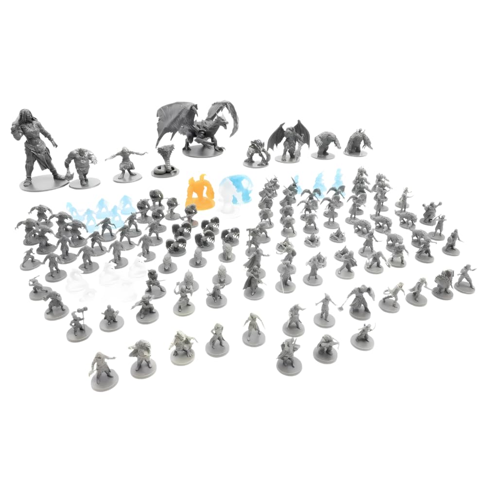 SFG Blacklist dragon miniature with detailed scales for epic battles
