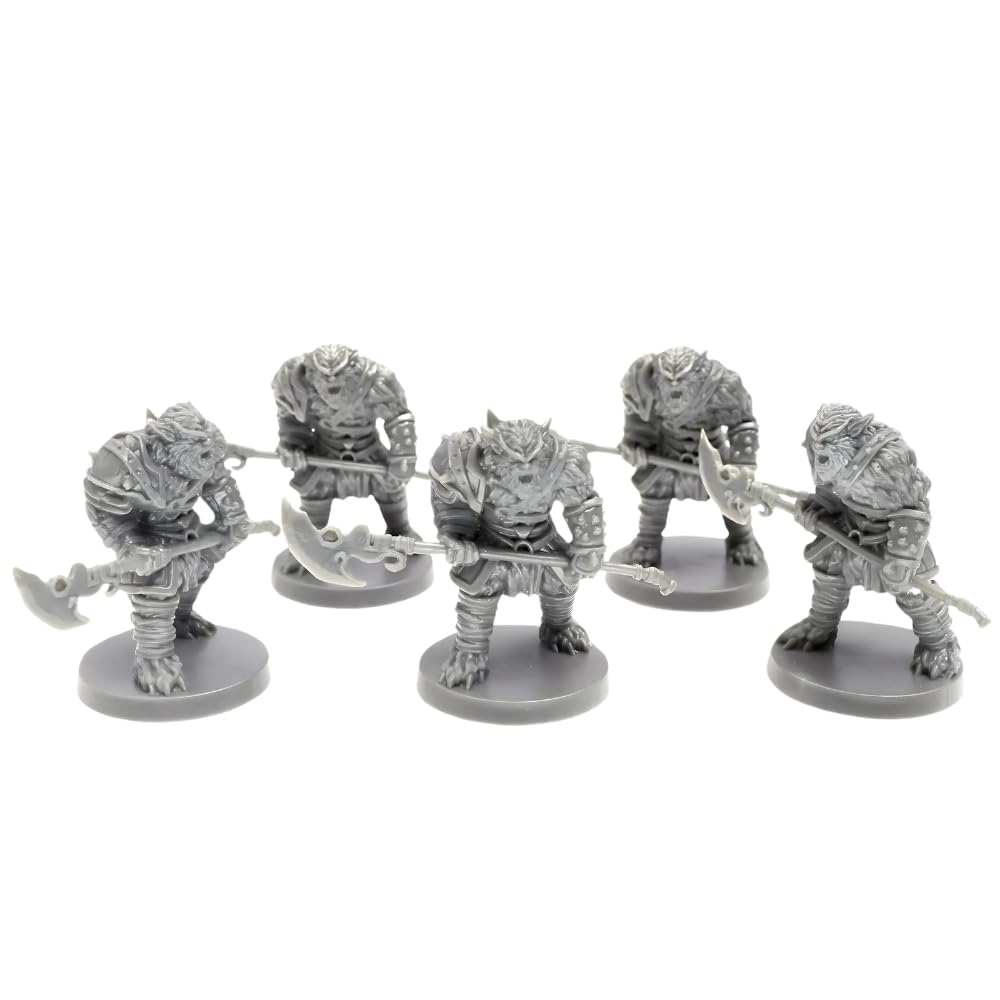 SFG Blacklist ogre miniature on a 2-inch base for frontline action