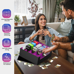 SFSOC magnetic closure ensures secure, convenient access to your cards.