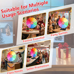 SFTPO promotional wheel supports trade shows and lively party activities.