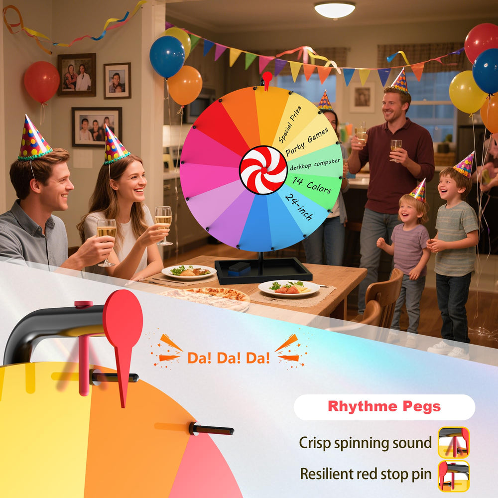 SFTPO Spin Doodle game spinner demonstrates smooth rotation for fair draws.