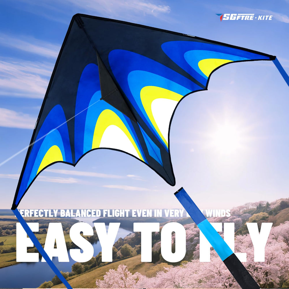 SGftre Delta Kite features a classic shape for easy handling