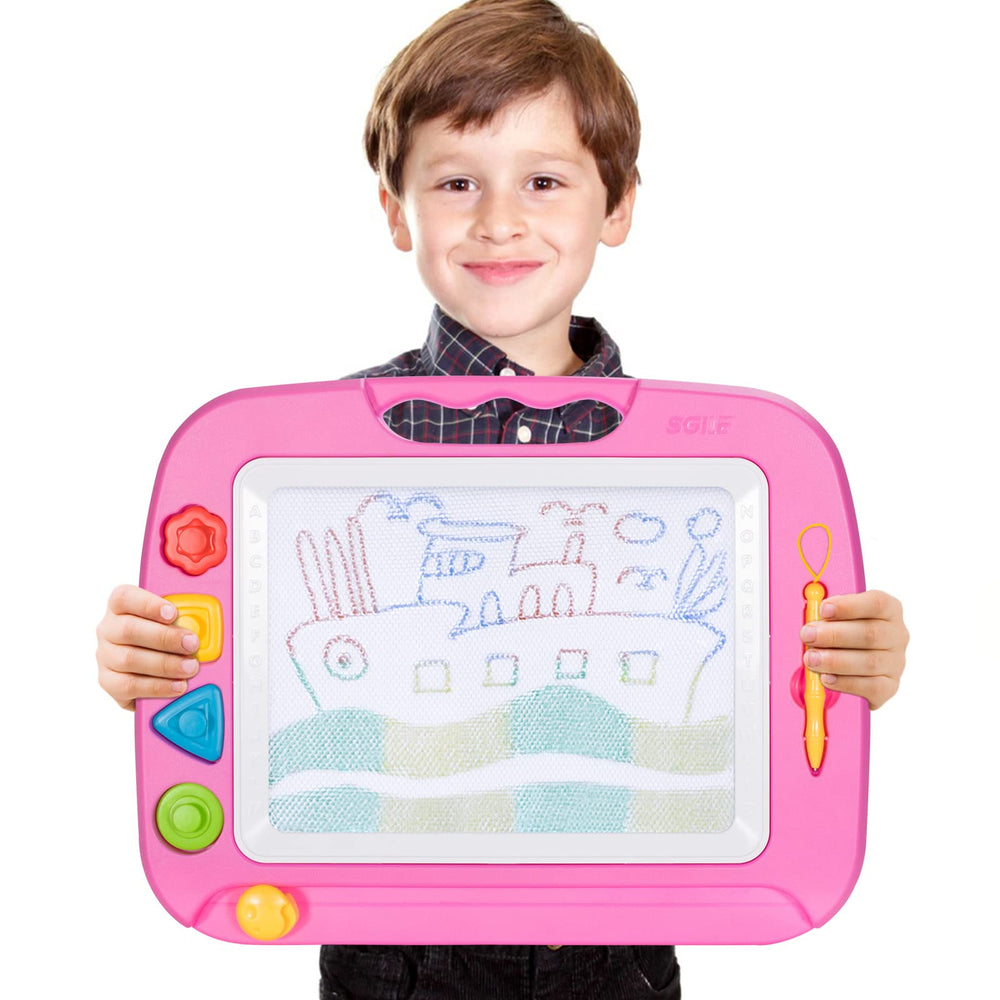 SGILE drawing setup invites imaginative play and fine motor skill development.