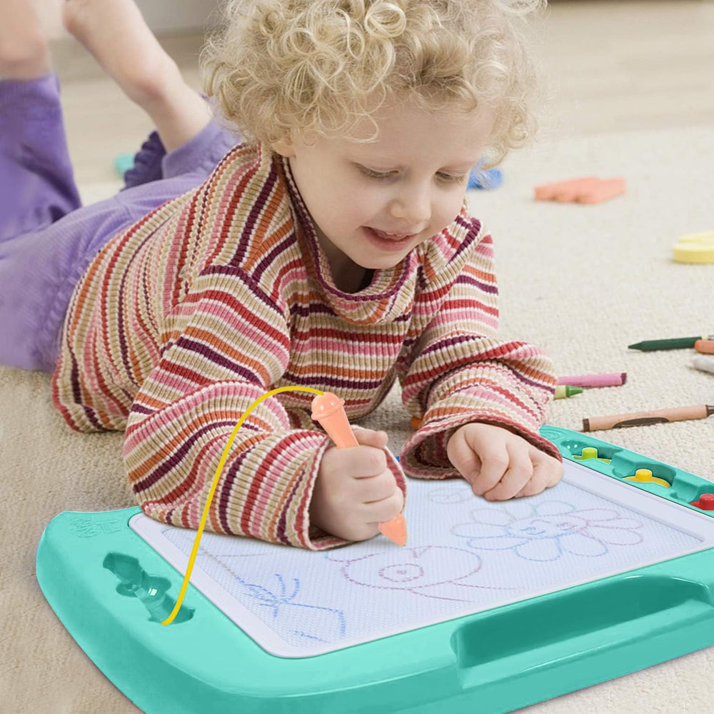 Encourages doodling and early letter practice with SGILE