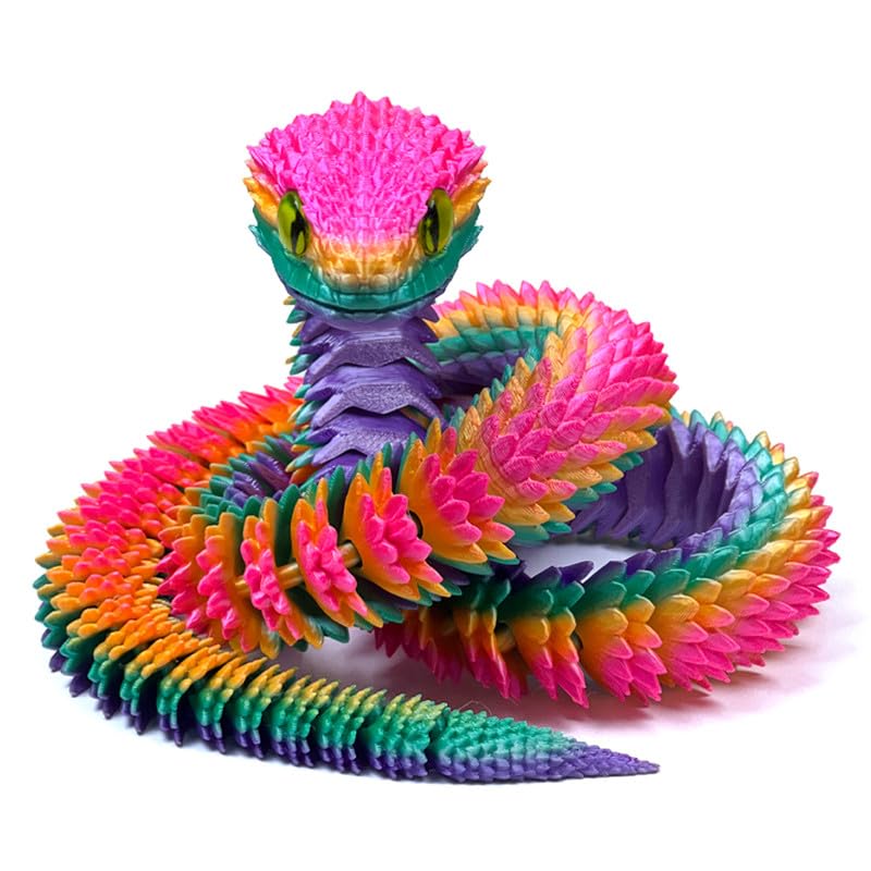 SGYYSG 21-inch articulated snake for flexible display and hands-on learning.