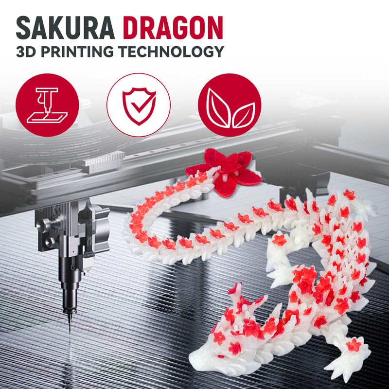 SGYYSG Cherry Blossom Dragon detailed texture highlights craftsmanship