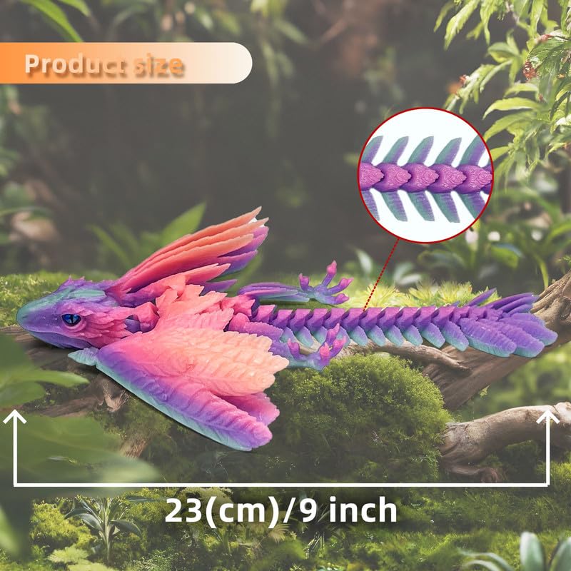 SGYYSG Feathered Wyvern Dragon articulated pose enables dynamic display and imaginative storytelling.