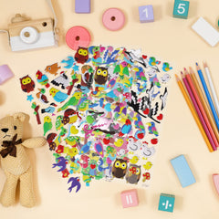 SHANGRLA Kids crafts sticker sheets for creative play and classroom use