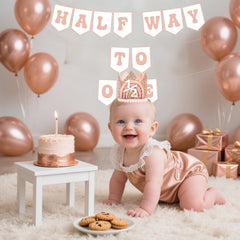 Shanmorine rose gold decor pack adds festive ambiance to the party