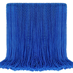 SHAOQINLIN blue bead necklace set (100 pcs) ideal for festive decorations.