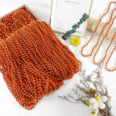 SHAOQINLIN carnival beads closeup showing lightweight plastic design for easy wear.