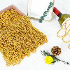 SHAOQINLIN festive party decor gold beads on display for events