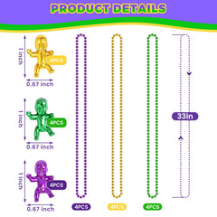 SHAOQINLIN King cake babies 1-inch close-up for playful favors