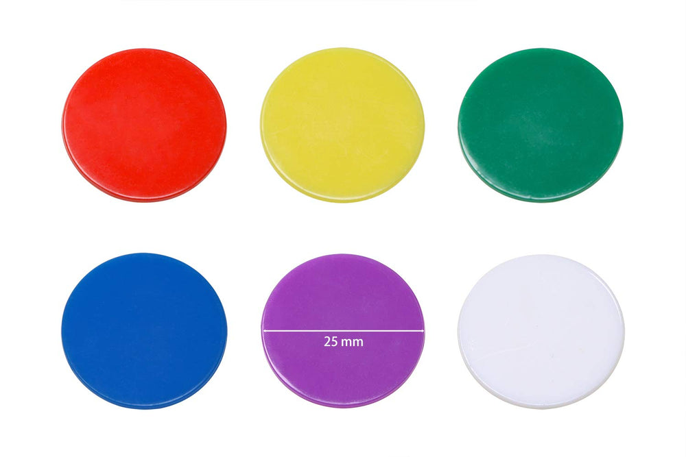 Shapenty learning counters used in classroom math games and group activities