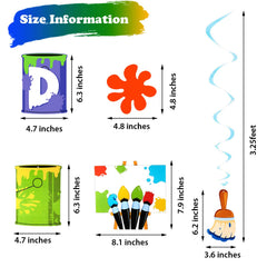 Shappy art hanging swirl 1 enhances party ambiance and capture moments
