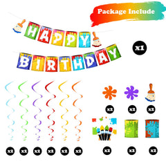 Shappy art hanging swirl 2 enhances party ambiance and capture moments