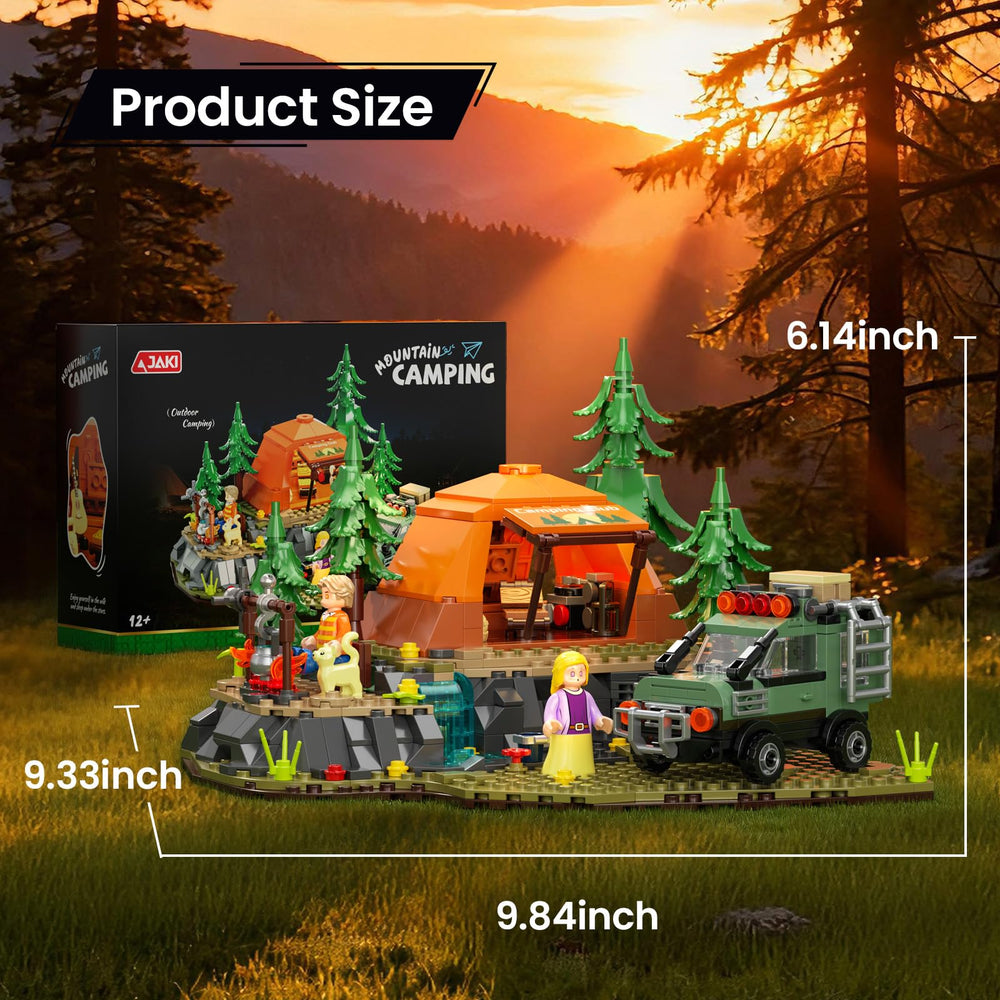 SHAREHB campfire scene—warm focal point for desk decoration and crafts