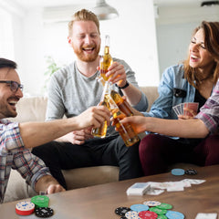 Sharkplay bright color chips ensure clear denomination distinctions.
