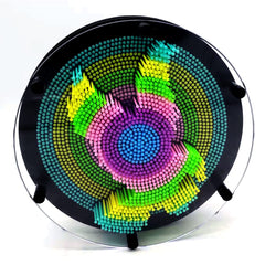 Sharkwill 3D Pin Art colorful board brightening any living space.