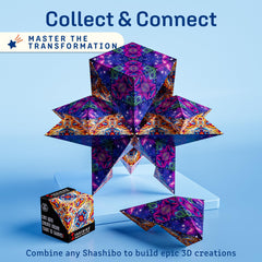 Shashibo colorful magnets visual engages eyes and hands for immersive play.