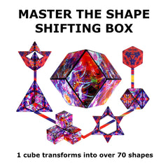 Shashibo magnetic cubes deliver a satisfying click for focus