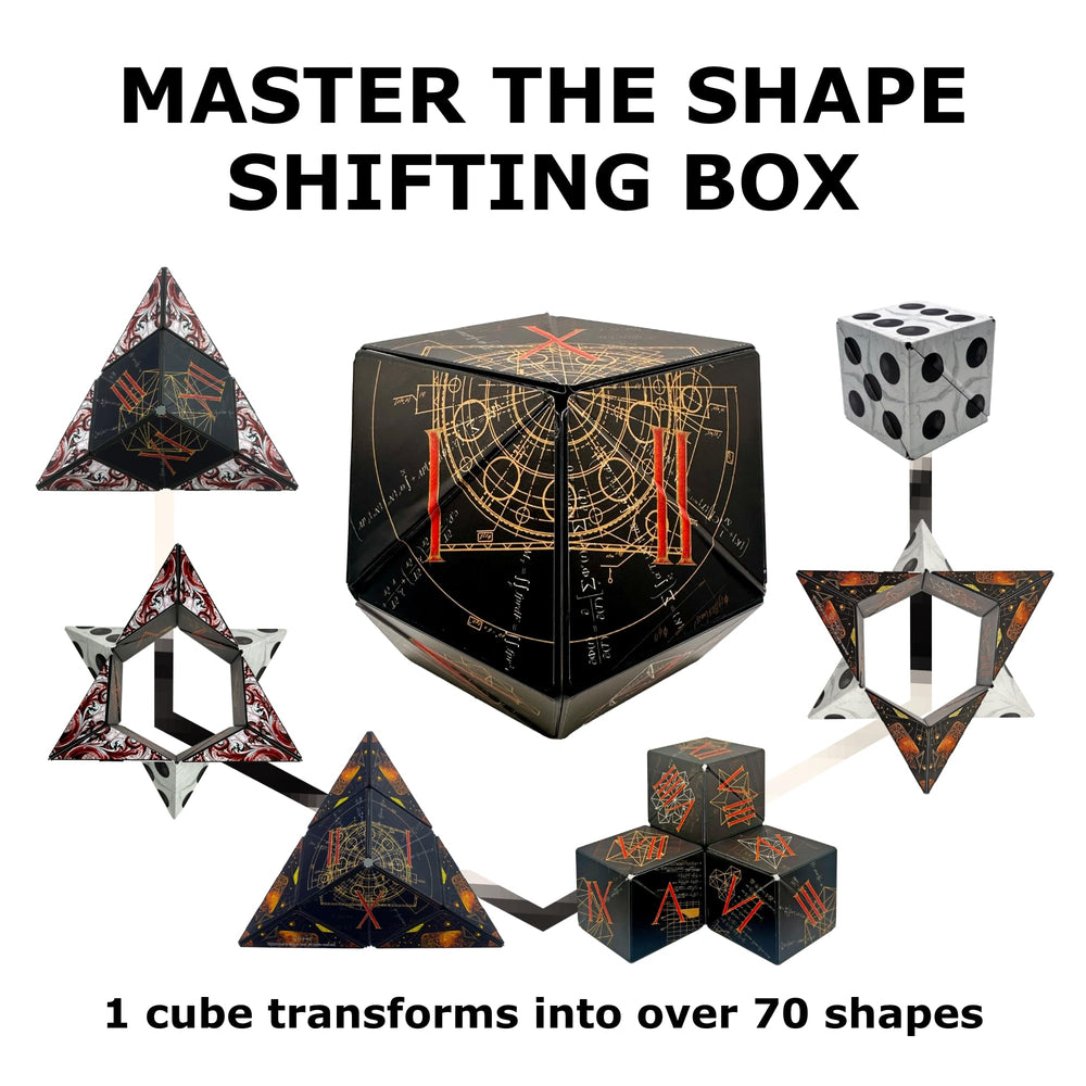 Shashibo sensory fidget toy provides calming, focus-friendly play during tasks or travel.