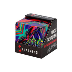 Shashibo Shape Shifting Box transforming into many shapes for creative play.