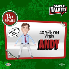 Shelf Talkers Andy close-up captures character detail ideal for display.