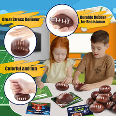 Shemira squeeze-and-press balls encourage hands-on activity and play.