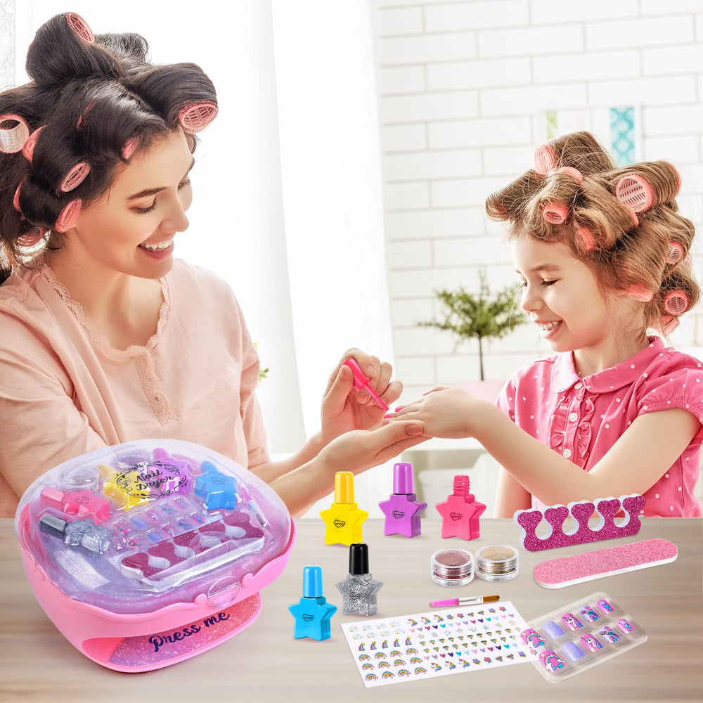 Shemira nail file for smooth edges during play styling.