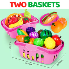Shemira pretend fruits and vegetables inspire imaginative meals and color recognition