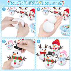 Shemira Snowman Kit party favors idea for classroom or home