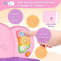 Shemira Toddlers musical toy with lights shown for engaging sensory feedback