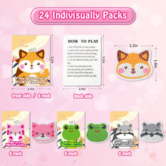 Shemira valentines card back shows clear instructions for kids.