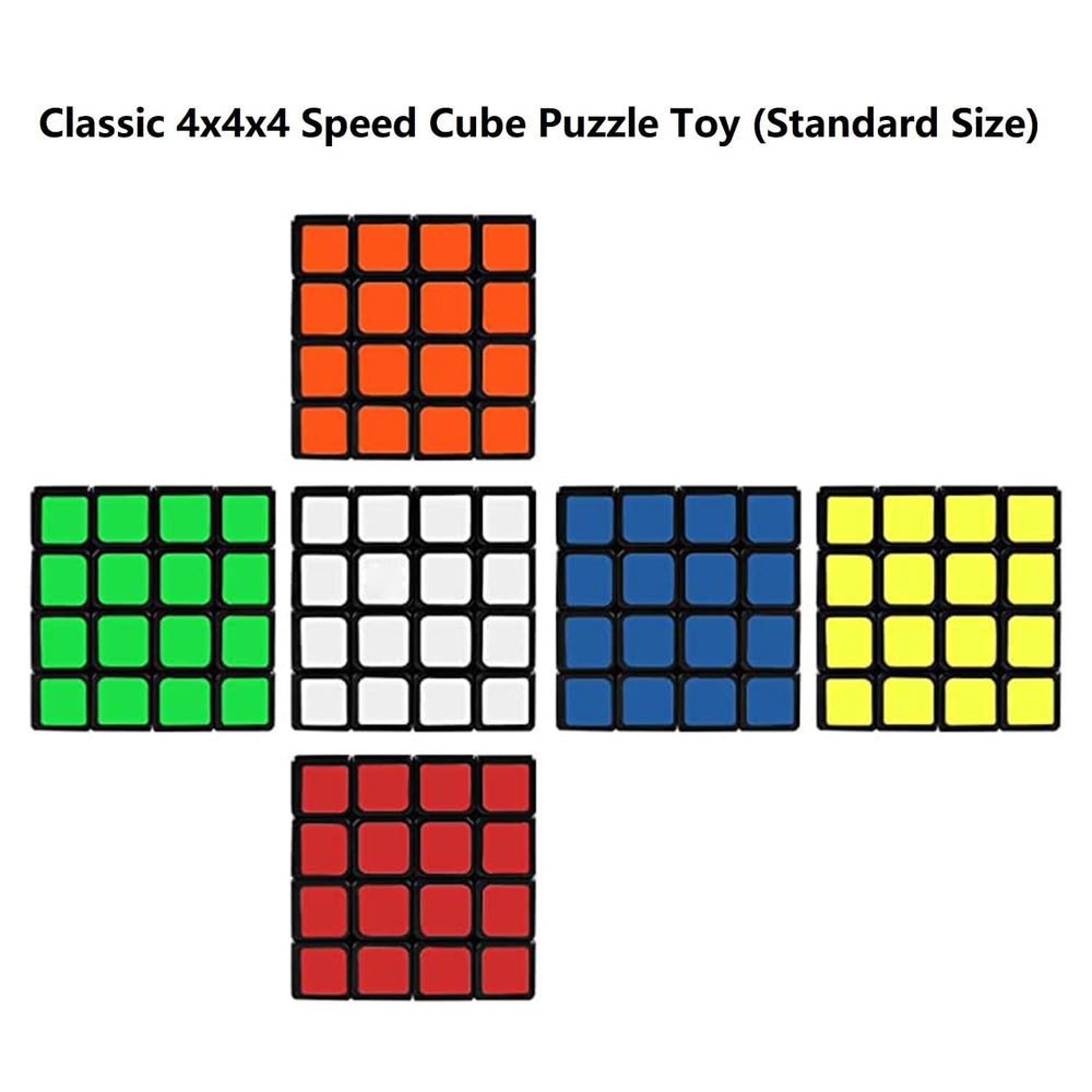 Shengshou 4x4x4 puzzle cube assembled highlights classic speed cube design.