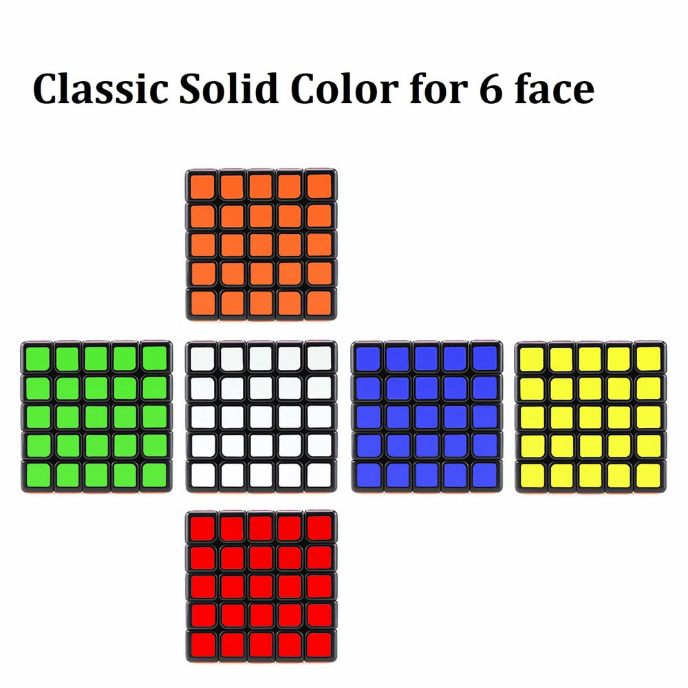 Shengshou 5x5 speed cube in hand closeup highlighting precise corners