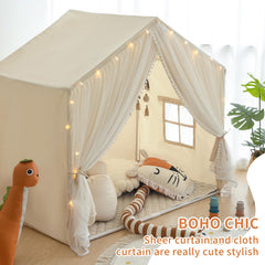 Sherilyn Play Tent padded mat provides a cozy base for naps and play