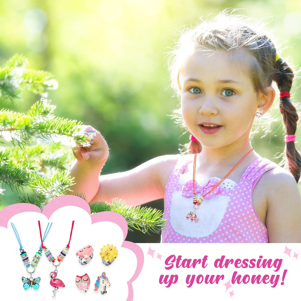 Sherr dress-up jewelry enhances themed parties for girls