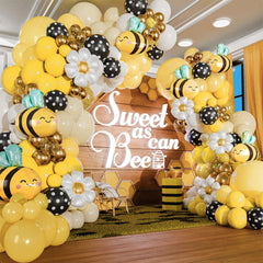 SHERYL DECOR all-in-1 bee balloons kit arch for easy DIY decor