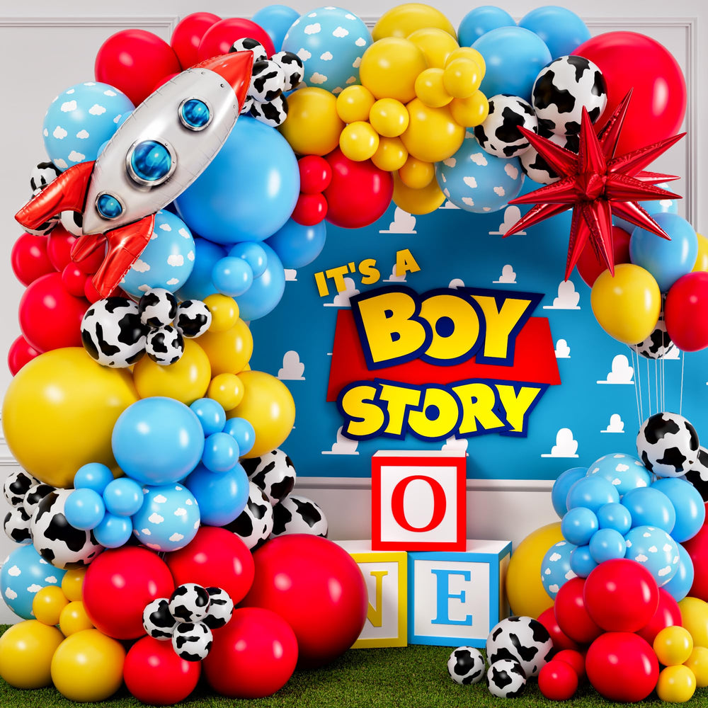 SHERYL DECOR all-in-1 Toy Story arch kit for an easy DIY balloon display