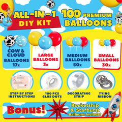 Its A Boy Story baby shower balloons by SHERYL DECOR for festive décor