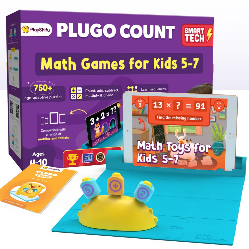 Shifu Plugo Count foldable gamepad for hands-on math play