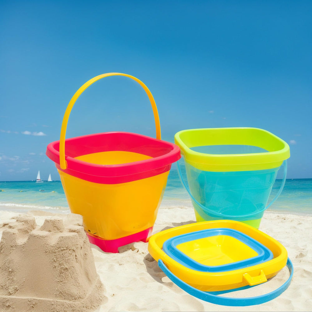 Shindel collapsible design collapsed for flat storage
